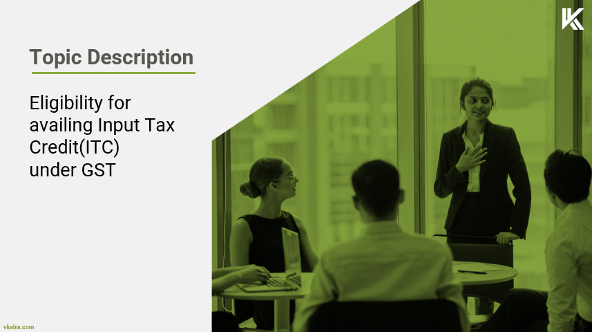 GST Input Tax Credit Allowability & Reco of 2A & 3B